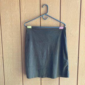 Olive Army Green Short Skirt